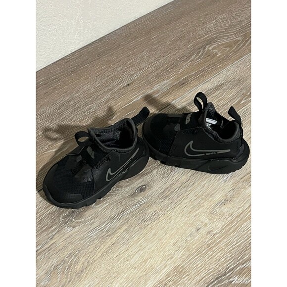 Toddler's Nike Flex Runner Sz 4C Black/Flat Pewter-Anthracite DJ6039 001 EUR 21 - Picture 8 of 10
